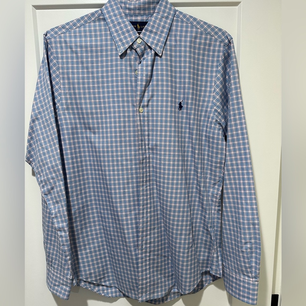 Ralph Lauren slim fit button down dress shirt